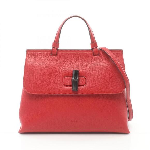 Gucci Handbags - Gucci Bamboo Daily Hand Bag Leather Handbag 392013 in Excellent condition
